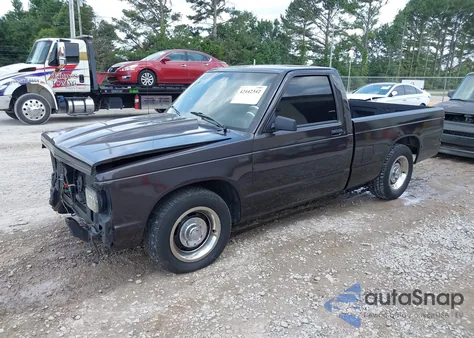 1992 Chevrolet S Truck S10 из США, поврежденный, VIN 1GCCS14Z1N8213957